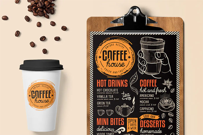 Coffee Menu Template