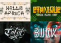 40 Fierce and Geometric Tribal Fonts Free & Premium DesignwithRed