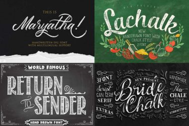 Best Chalkboard Fonts for Your Project