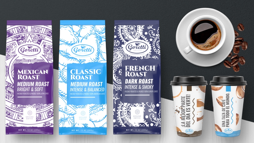 Coffee Packaging Design - Cafeteria Goretti 02