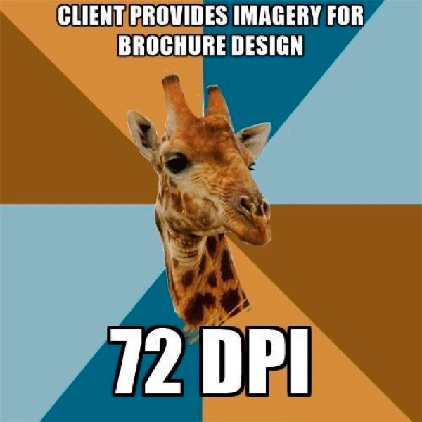 72 dpi graphic designer memes