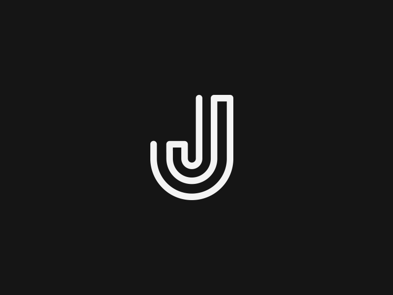 J - Single Letter Logo Design