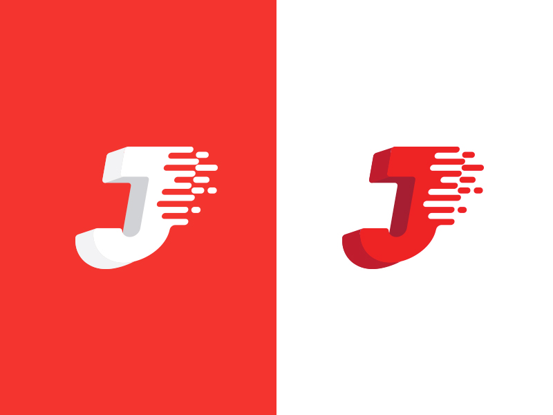 J - Single Letter Logo Design