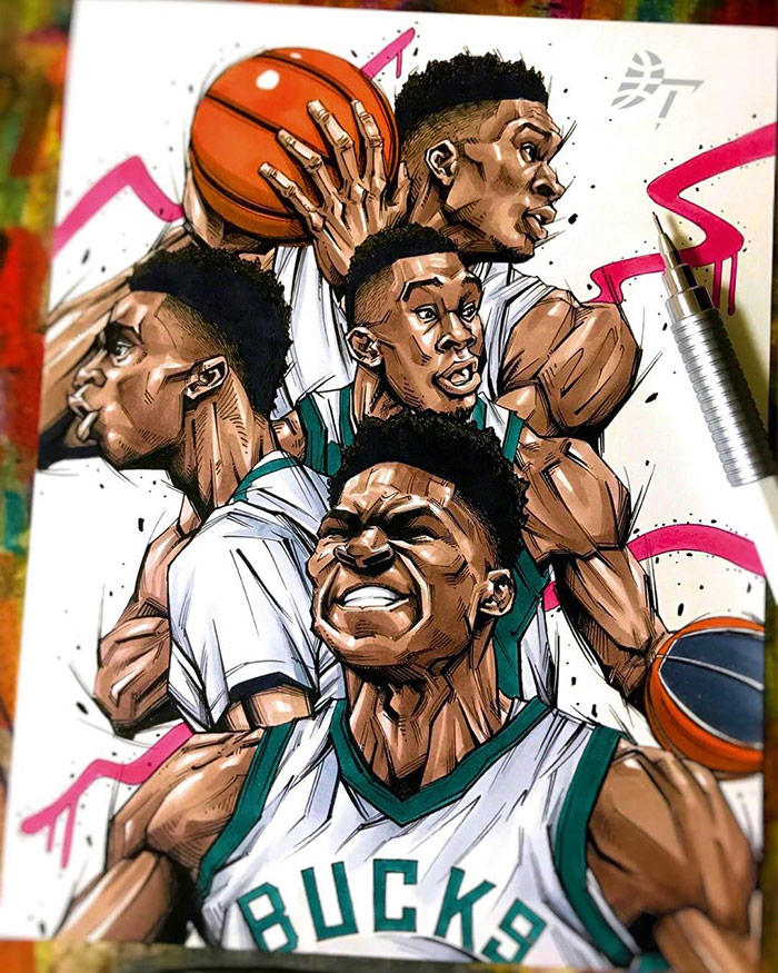 Giannis Antetokounmpo and the Bucks