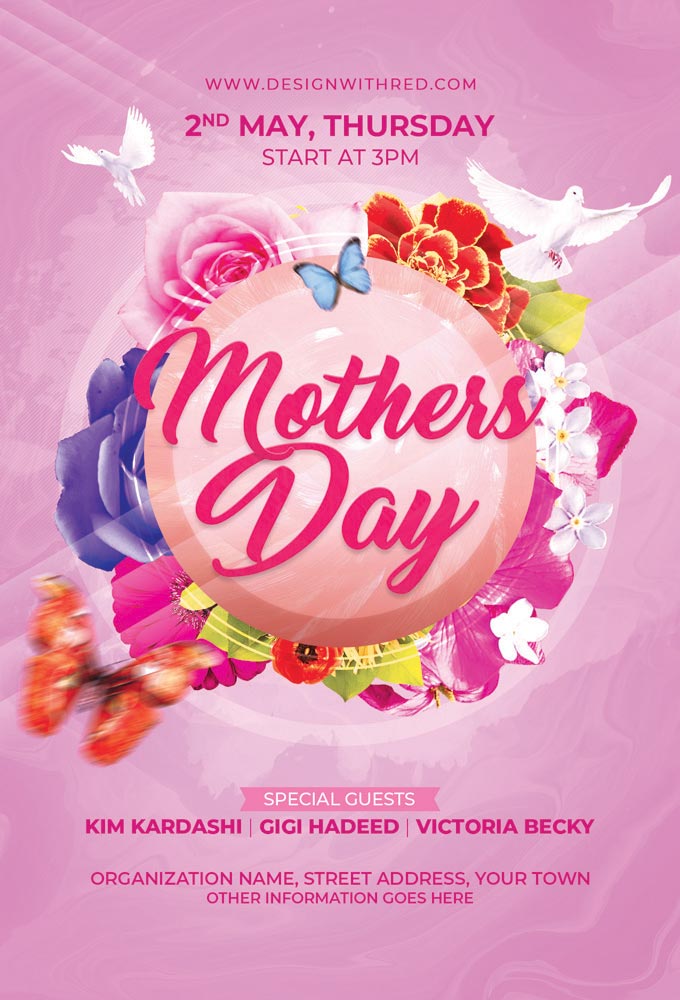 Mothers Day Flyer Template