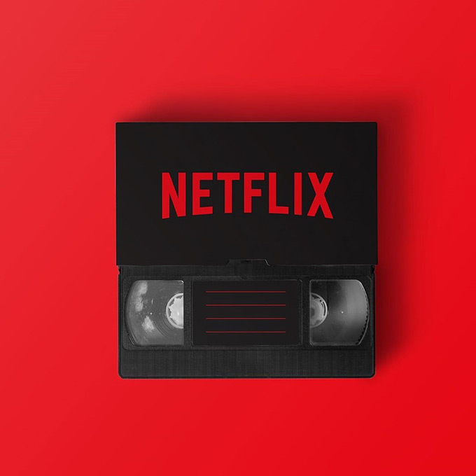 netflix vhs graphics version