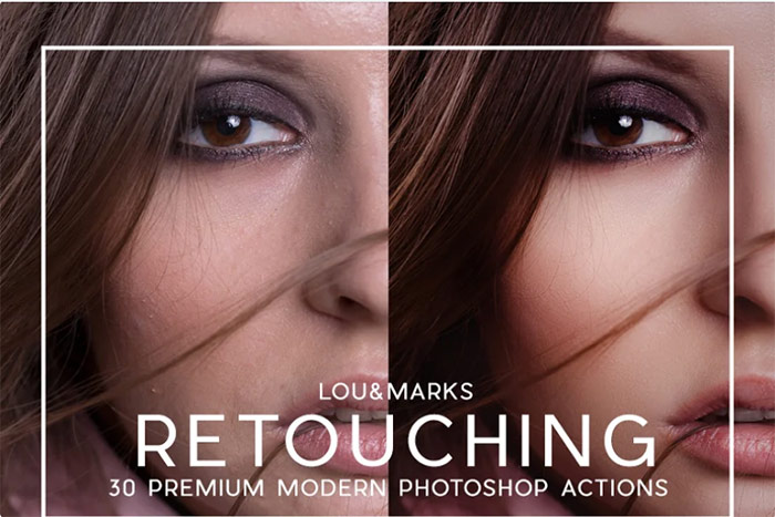 30 Pro Portrait Retouching Actions