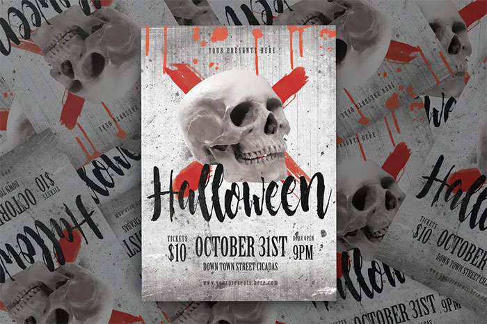 Halloween Flyer Template 4