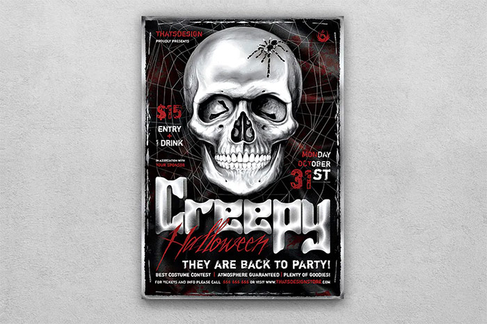 Halloween Flyer Template 7